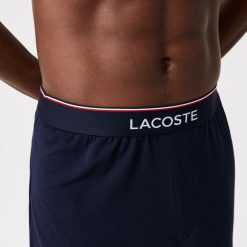 Sous-Vetements & Vetements D'Interieur | LACOSTE Ensemble De Pyjama Pantalon En Coton Stretch Color-Block