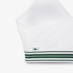 Sous-Vetements Et Vetements D'Interieur | LACOSTE Brassiere Rembourree Et Siglee En Jersey Stretch