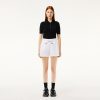 Pantalons & Shorts | LACOSTE Short Uni Femme Lacoste