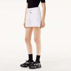 Pantalons & Shorts | LACOSTE Short Uni Femme Lacoste