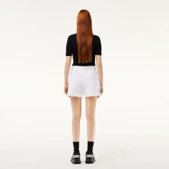 Pantalons & Shorts | LACOSTE Short Uni Femme Lacoste