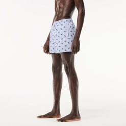 Maillots De Bain | LACOSTE Short De Bain Avec Imprime Crocodile