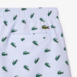 Maillots De Bain | LACOSTE Short De Bain Avec Imprime Crocodile