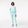 Pantalons & Shorts | LACOSTE Pantalon De Survetement Jogger Femme Lacoste En Molleton