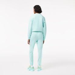 Pantalons & Shorts | LACOSTE Pantalon De Survetement Jogger Femme Lacoste En Molleton