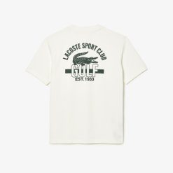 Vetements De Sport | LACOSTE T-Shirt Golf Relaxed Fit En Coton