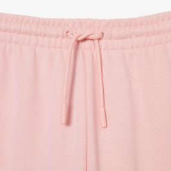 Pantalons & Shorts | LACOSTE Pantalon De Survetement Jogger Femme Lacoste En Molleton