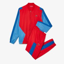 Vetements De Sport | LACOSTE Ensemble De Survetement Homme Lacoste Tennis Col Banane