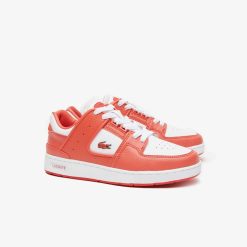 Sneakers | LACOSTE Sneakers Court Cage Femme Lacoste En Cuir