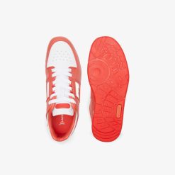 Sneakers | LACOSTE Sneakers Court Cage Femme Lacoste En Cuir