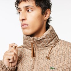 Manteaux & Vestes | LACOSTE Doudoune En Duvet Avec Capuche Repliable