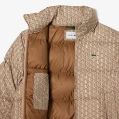 Manteaux & Vestes | LACOSTE Doudoune En Duvet Avec Capuche Repliable