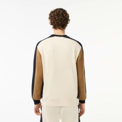 Sweatshirts | LACOSTE Sweatshirt Jogger Color-Block En Molleton Gratte