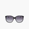 Lunettes De Soleil | LACOSTE Lunettes De Soleil Rectangulaires Oversize Look En Acetate