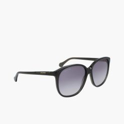 Lunettes De Soleil | LACOSTE Lunettes De Soleil Rectangulaires Oversize Look En Acetate