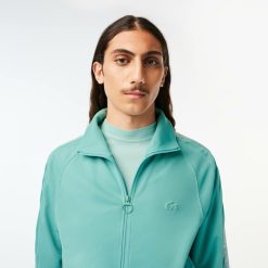 Sweatshirts | LACOSTE Sweatshirt Zippe Homme Lacoste Regular Fit En Pique