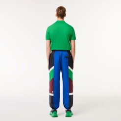 Pantalons & Shorts | LACOSTE Pantalon De Survetement Sportsuit Color-Block Mix Matieres