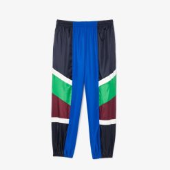 Pantalons & Shorts | LACOSTE Pantalon De Survetement Sportsuit Color-Block Mix Matieres