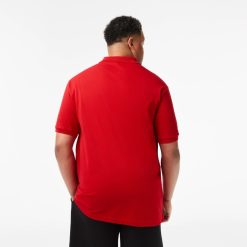 Polos | LACOSTE Polo Homme Lacoste En Petit Pique De Coton - Grande Taille - Tall