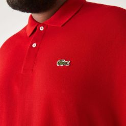 Polos | LACOSTE Polo Homme Lacoste En Petit Pique De Coton - Grande Taille - Tall