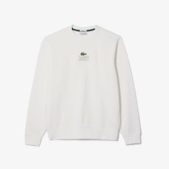 Sweatshirts | LACOSTE Sweatshirt Jogger Avec Imprime Signature