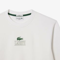 Sweatshirts | LACOSTE Sweatshirt Jogger Avec Imprime Signature