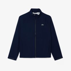 Vetements De Sport | LACOSTE Coupe-Vent Impermeable Zippe Homme Lacoste Golf