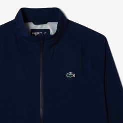 Vetements De Sport | LACOSTE Coupe-Vent Impermeable Zippe Homme Lacoste Golf