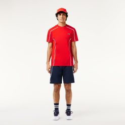 Vetements De Sport | LACOSTE T-Shirt Tennis En Pique Ultra-Dry