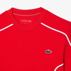 Vetements De Sport | LACOSTE T-Shirt Tennis En Pique Ultra-Dry