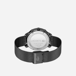 Montres | LACOSTE Montre Homme Replay En Acier Noir Lacoste