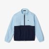 Vetements Fille | LACOSTE Blouson Enfant Lacoste Color-Block Avec Col Montant