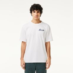 Vetements De Sport | LACOSTE T-Shirt Golf Ultra-Dry Avec Imprime