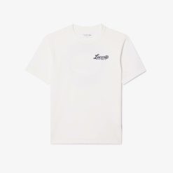 Vetements De Sport | LACOSTE T-Shirt Golf Ultra-Dry Avec Imprime