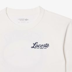 Vetements De Sport | LACOSTE T-Shirt Golf Ultra-Dry Avec Imprime