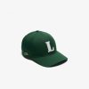 Chapeaux & Casquettes | LACOSTE Casquette De Baseball En Twill De Coton Brode 3D