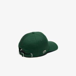 Chapeaux & Casquettes | LACOSTE Casquette De Baseball En Twill De Coton Brode 3D