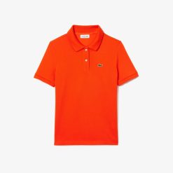 Polos | LACOSTE Polo Regular Fit Lacoste En Petit Pique De Coton Souple