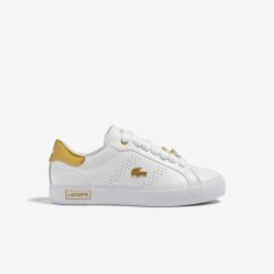 Sneakers | LACOSTE Sneakers Powercourt 2.0 Femme Lacoste En Cuir