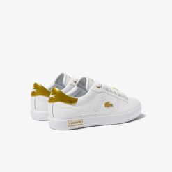 Sneakers | LACOSTE Sneakers Powercourt 2.0 Femme Lacoste En Cuir