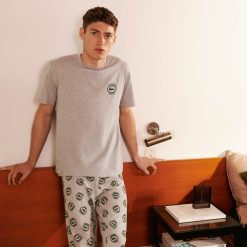 Sous-Vetements & Vetements D'Interieur | LACOSTE Ensemble De Pyjama En Jersey Stretch