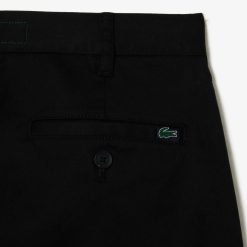 Pantalons & Shorts | LACOSTE Pantalon Chino Slim Fit En Coton Stretch