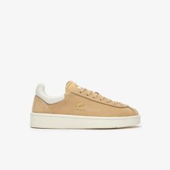 Sneakers | LACOSTE Sneakers Baseshot Premium Femme En Cuir