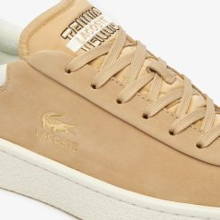 Sneakers | LACOSTE Sneakers Baseshot Premium Femme En Cuir