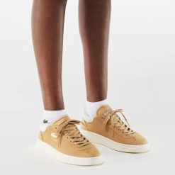 Sneakers | LACOSTE Sneakers Baseshot Premium Femme En Cuir