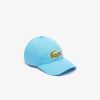 Chapeaux & Casquettes | LACOSTE Casquette Unie Ajustable Lacoste En Twill De Coton Biologique