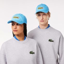 Chapeaux & Casquettes | LACOSTE Casquette Unie Ajustable Lacoste En Twill De Coton Biologique