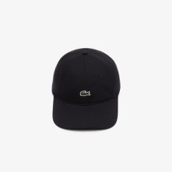 Chapeaux & Casquettes | LACOSTE Casquette Unie Unie Lacoste En Twill De Coton Biologique