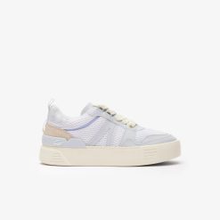 Sneakers | LACOSTE Sneakers L002 Femme En Textile Avec Monogramme