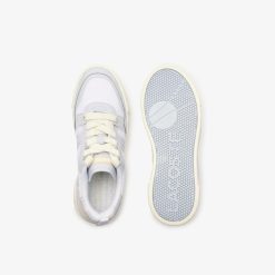 Sneakers | LACOSTE Sneakers L002 Femme En Textile Avec Monogramme